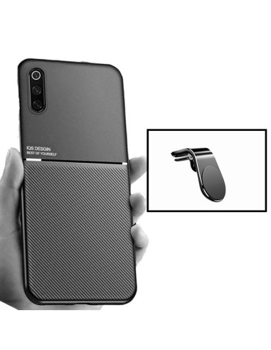 Kit Capa Magnetic Lux + Suporte Magnético L Safe Driving para Samsung Galaxy A50