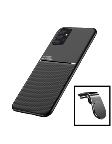 Kit Capa Magnetic Lux + Suporte Magnético L Safe Driving para Samsung Galaxy A52