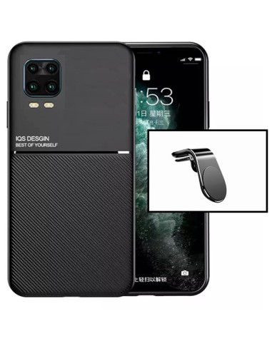 Kit Capa Magnetic Lux + Suporte Magnético L Safe Driving para Xiaomi Mi 10 Lite 5G