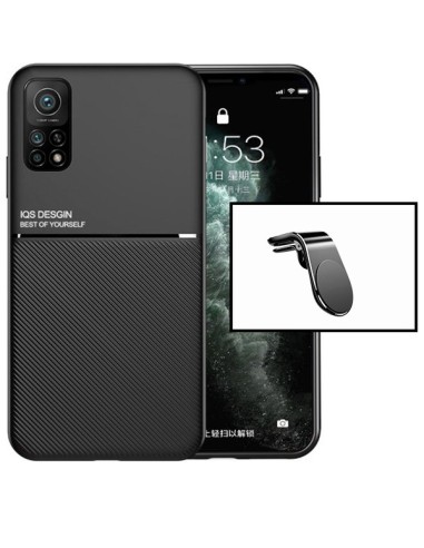 Kit Capa Magnetic Lux + Suporte Magnético L Safe Driving para Xiaomi Mi 10T 5G