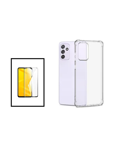 Kit Capa SuperProtect + Vidro Premium Full Cover para Samsung Galaxy A04s - Transparente