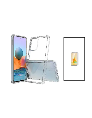 Kit Capa SuperProtect + Vidro Premium Full Cover para Xiaomi Redmi Note 12S - Transparente