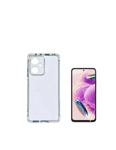 Kit Capa SuperProtect + Pelicula Hydrogel Frente  para Oppo A79 5G - Transparente