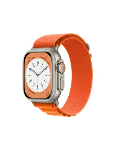 Bracelete NylonSense Alpine L (Pulso de 165mm a 210mm) para Apple Watch Series 5 - 44mm - Laranja