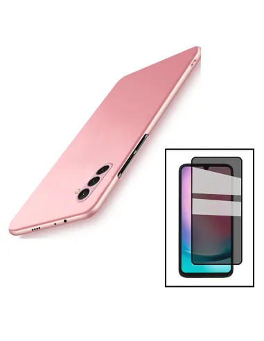 Kit Película Anti-Spy + Capa SlimShield para Samsung Galaxy A24 4G - Rosa