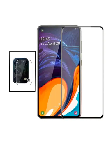 Kit Película de Camara Traseira + Vidro Temperado Vidro Full Cover para Oppo Reno5 5G