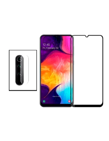 Kit Película de Camara Traseira + Vidro Temperado Vidro Full Cover para Xiaomi Redmi Note 8 2021