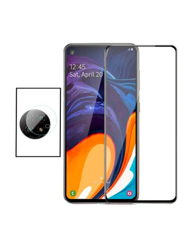 Kit Película de Camara Traseira + Vidro Temperado Vidro Full Cover para Xiaomi Redmi Note 9 5G