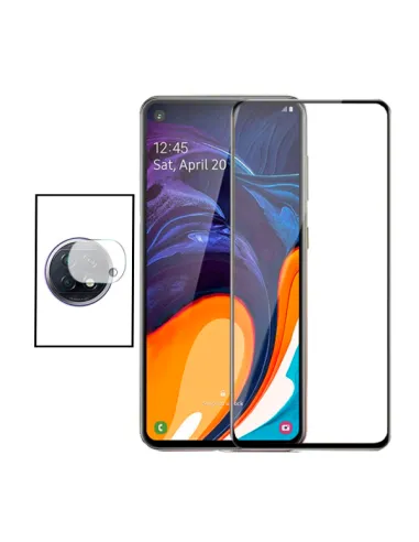 Kit Película de Camara Traseira + Vidro Temperado Vidro Full Cover para Xiaomi Redmi Note 9T 5G