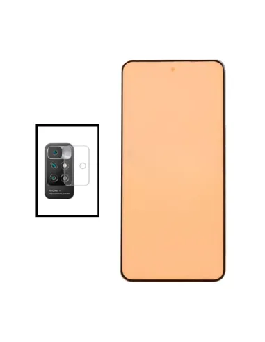 Kit Película de Camara Traseira + Película CeramicGlass para Xiaomi Redmi 10 Prime 2022