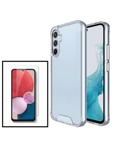 Kit Capa SuperProtect Anti-Shock + Película de Vidro Temperado ClearGlass para Samsung Galaxy A34 5G - Transparente