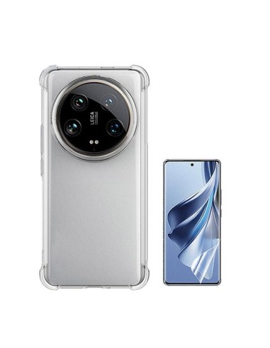 Kit Capa SuperProtect Anti-Shock + Pelicula Hydrogel Frente Phonecare para Xiaomi 14 Ultra - Transparente