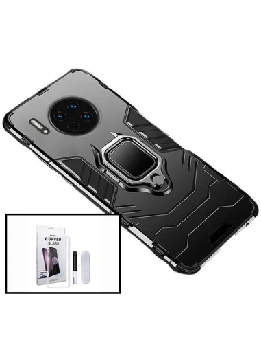 Kit Película Curved UV + Capa Military para Huawei Mate 30 Pro