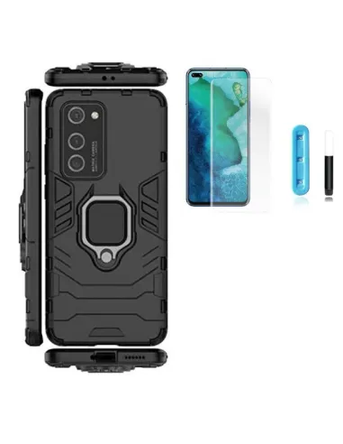 Kit Película Curved UV + Capa Military para Huawei P40 Pro