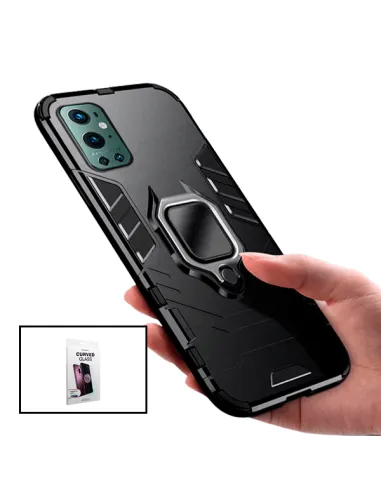 Kit Película Curved UV + Capa Military para OnePlus 9 Pro