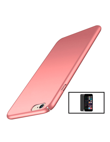 Kit Película 5D Anti-Spy + Capa SlimShield para Apple iPhone SE 2022 - Rosa