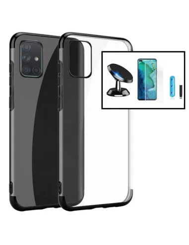 Kit Película Curved UV + Capa SlimArmor + Suporte Magnético para Huawei P40 Pro - Preto