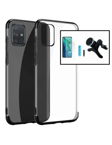 Kit Película Curved UV + Capa SlimArmor + Suporte Magnético Reforçado para Huawei P40 Pro - Preto