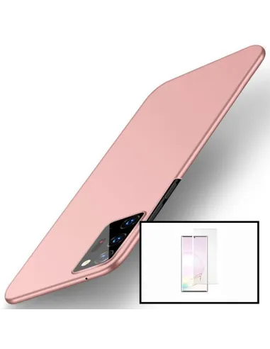 Kit Película Curved UV + Capa SlimShield para Samsung Galaxy Note 20 Ultra - Rosa