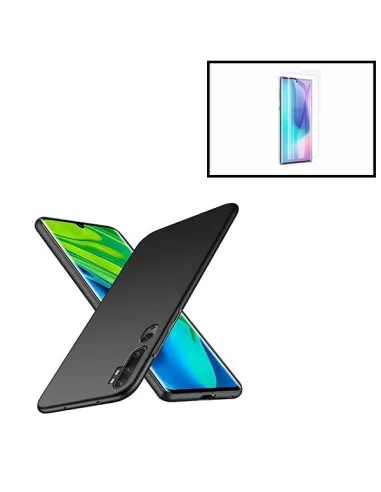 Kit Película Curved UV + Capa SlimShield para Xiaomi Mi Note 10 Lite - Preto