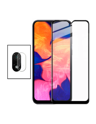 Kit Película de Camara Traseira + Vidro Temperado 5D Full Cover para Xiaomi Redmi 8A