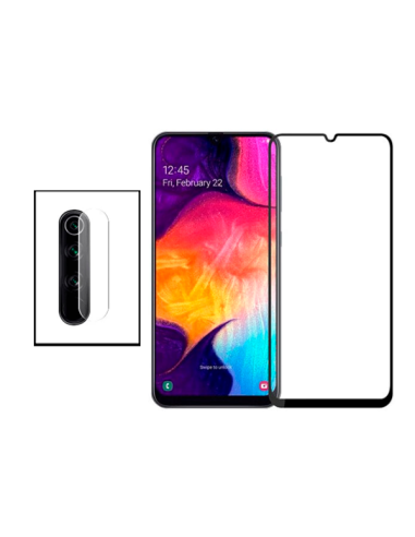 Kit Película de Camara Traseira + Vidro Temperado 5D Full Cover para Xiaomi Redmi Note 8 2021