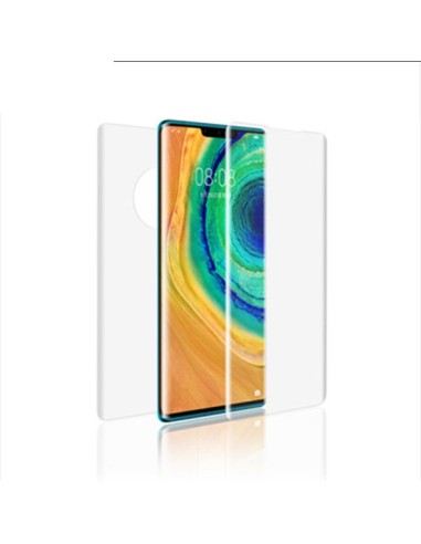 Kit Película de Gel Full Cover Frente e Verso para Huawei Mate 30 Pro 5G