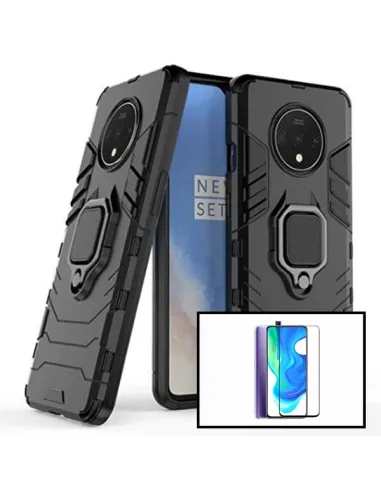 Kit Vidro Premium Full Cover + Capa Military  para Xiaomi Poco F2 Pro