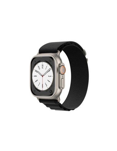 Bracelete NylonSense Alpine M (Pulso de 145mm a 190mm) para Apple Watch Series 7 - 41mm - Preto