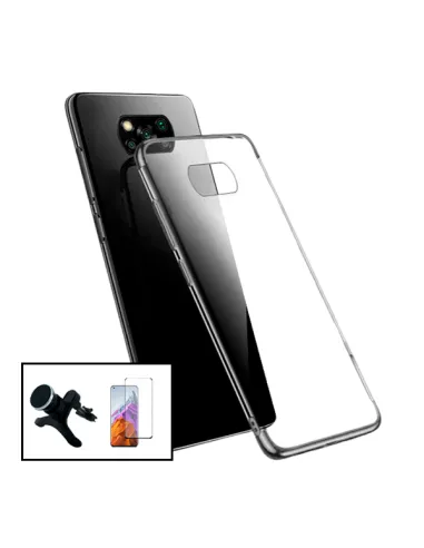 Kit Vidro Premium Full Cover + Capa SlimArmor + Suporte Magnético Reforçado para Xiaomi Poco X3 - Preto