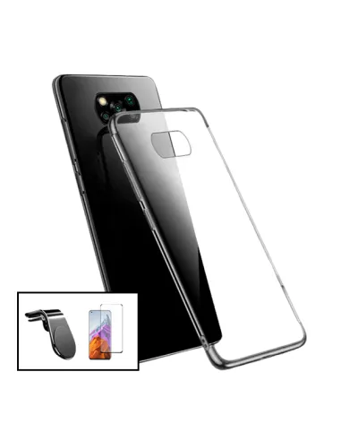 Kit Vidro Premium Full Cover + Capa SlimArmor + Suporte Magnético L para Xiaomi Poco X3 Pro - Preto