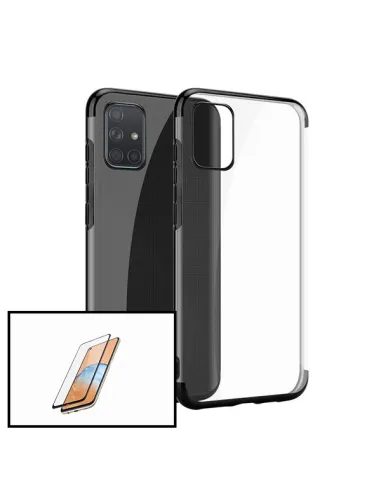 Kit Vidro Premium Full Cover + Capa SlimArmor para Huawei P Smart 2020 - Preto