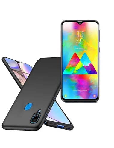 Kit Vidro Premium Full Cover + Capa SlimShield Preto para Samsung Galaxy A10s