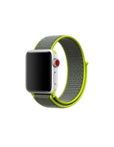 Bracelete NylonSense para Apple Watch SE (2022) - 40mm - Verde Florescente