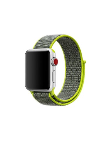 Bracelete NylonSense para Apple Watch SE (2022) - 44mm - Verde Florescente