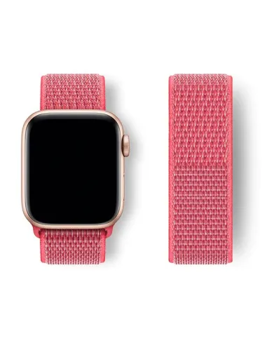 Bracelete NylonSense para Apple Watch SE - 44mm - Vermelho