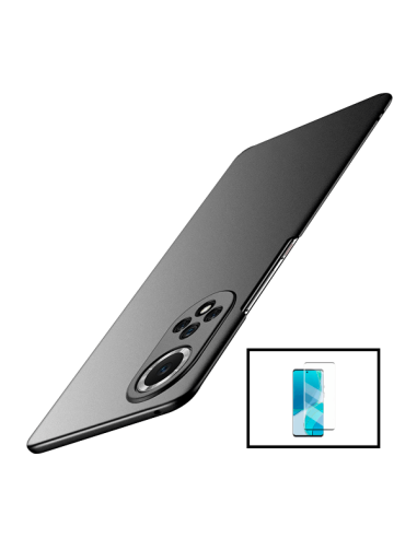 Kit Película de Vidro Temperado 5D Full Cover + Capa SlimShield para Huawei Nova 9 - Preto