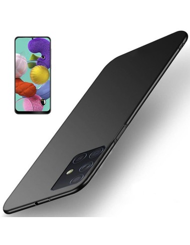 Kit Película de Vidro Temperado 5D Full Cover + Capa SlimShield para Samsung Galaxy A51 5G - Preto