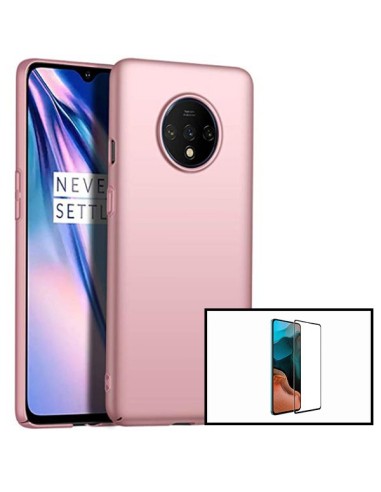 Kit Película de Vidro Temperado 5D Full Cover + Capa SlimShield para Xiaomi Poco F2 Pro - Rosa