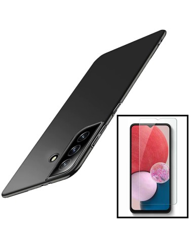 Kit Película de Vidro Temperado ClearGlass + Capa SlimShield para Samsung Galaxy A34 5G - Preto