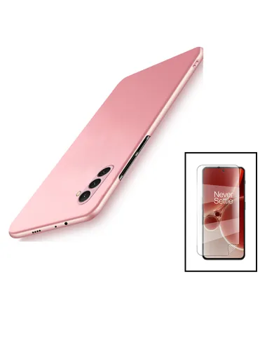 Kit Película Hydrogel Frente + Capa SlimShield para Samsung Galaxy A24 4G - Rosa