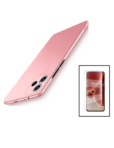 Kit Película Hydrogel Frente + Capa SlimShield para Xiaomi Poco X5 Pro - Rosa