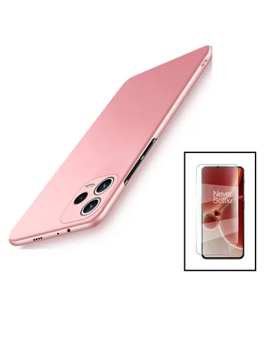 Kit Película Hydrogel Frente + Capa SlimShield para Xiaomi Redmi Note 12 - Rosa