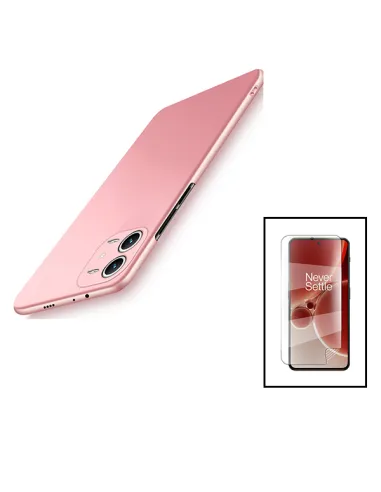 Kit Película Hydrogel Frente + Capa SlimShield para Xiaomi Redmi Note 12R Pro - Rosa