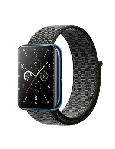 Bracelete NylonSense para Oppo Watch 41mm - Preto