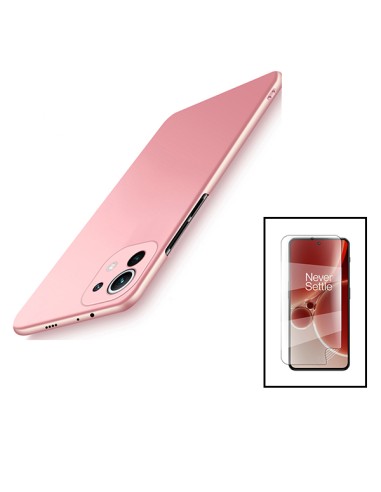 Kit Película Hydrogel Full Cover Frente + Capa SlimShield para Xiaomi Redmi Note 12 4G - Rosa