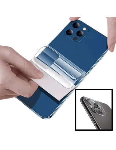 Kit Película Hydrogel Full Cover Verso + Câmara para Apple iPhone 11 Pro