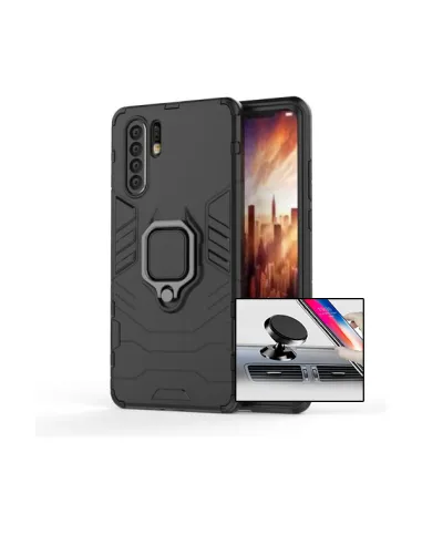 Kit Suporte Magnético + Capa Military para Huawei P30 Lite New Edition