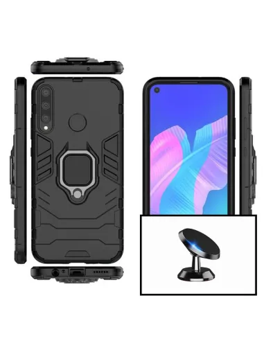 Kit Suporte Magnético + Capa Military para Huawei P40 Lite E