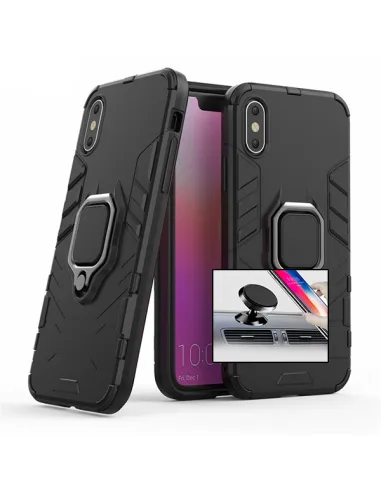 Kit Suporte Magnético + Capa Military para iPhone X / Xs